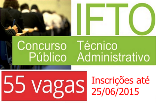 Concurso quadro técnico - IFTO